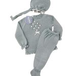 Conjunto de bebé 3 peças Juliana