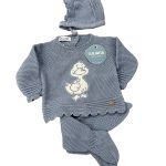 Conjunto de bebé 3 peças Juliana