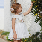 Vestido de cerimónia rústico AMAYA