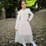 Saia c/purpurinas EMC