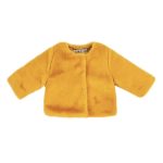 Casaco pêlo mostarda EMC