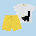 Conjunto 2 peças Gato preto EMC