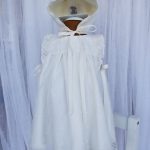 Vestido com tapa fraldas e capuz PAZ RODRIGUEZ