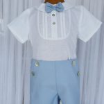 Conjunto cerimónia com laço PAZ RODRIGUEZ