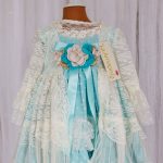 Vestido cerimónia com tapa fraldas LA AMAPO