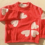 Sweater Malha Corações EMC