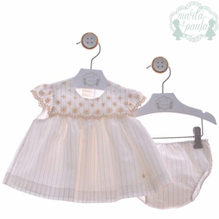 Vestido com tapa fralda Marta Y Paula