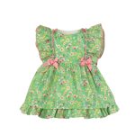 Vestido verde florido Miranda - Image 2
