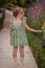 Vestido verde florido Miranda - Image 4