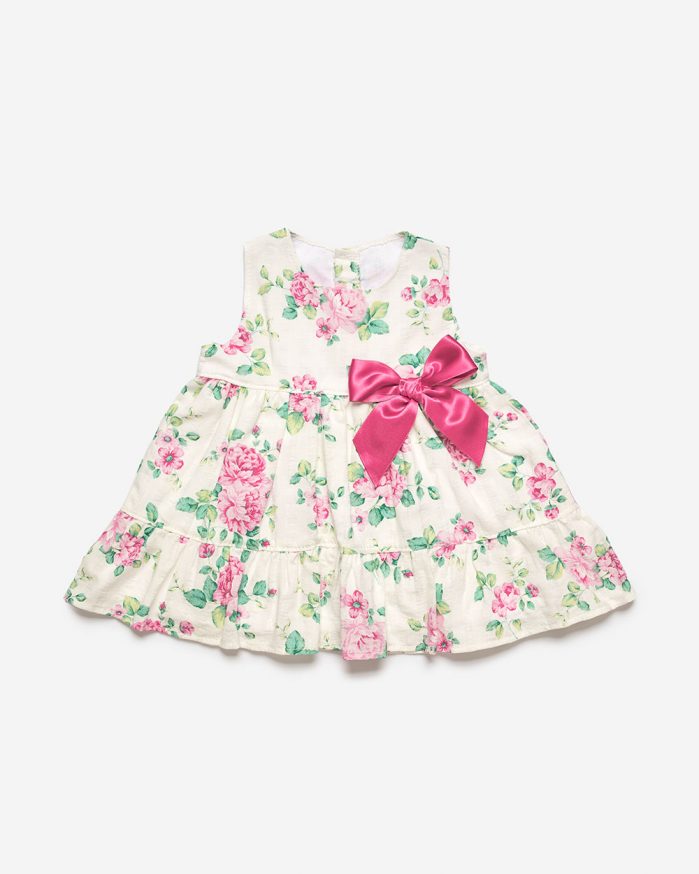 Vestido laço rosa Juliana - Image 1