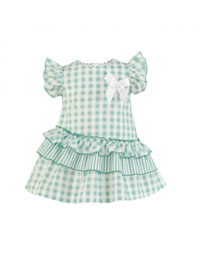 Vestido as quadrados Miranda - Image 1